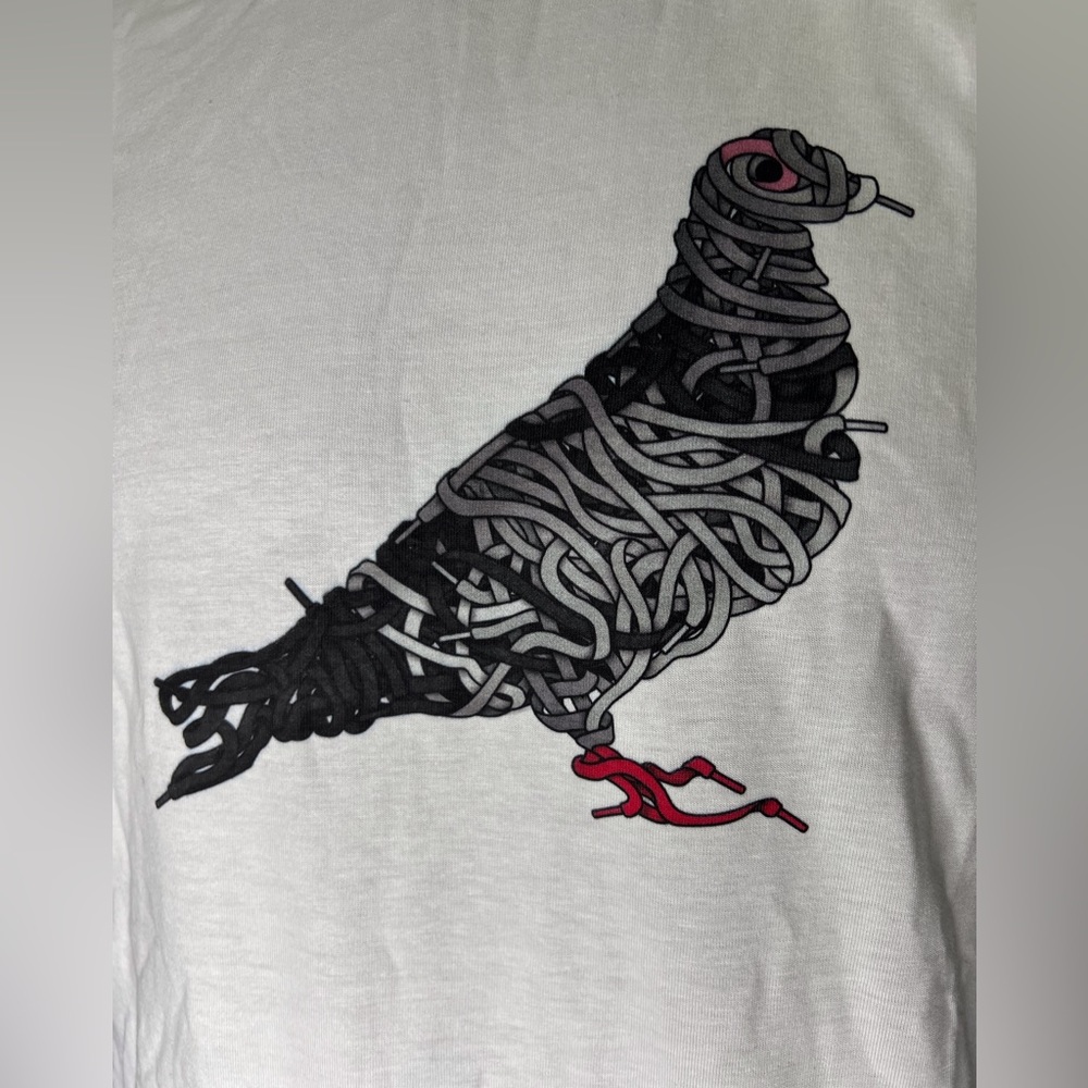 Staple Pigeon shoelace logo shirt - Picture 4 of 7